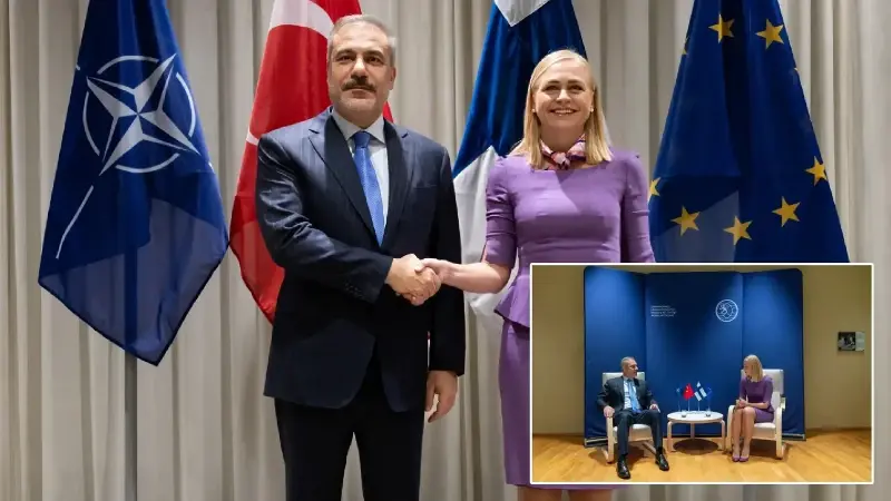 bakan fidan finlandiyada gazzeye insani yardimlarin girisi yetersiz SU835j7t.webp