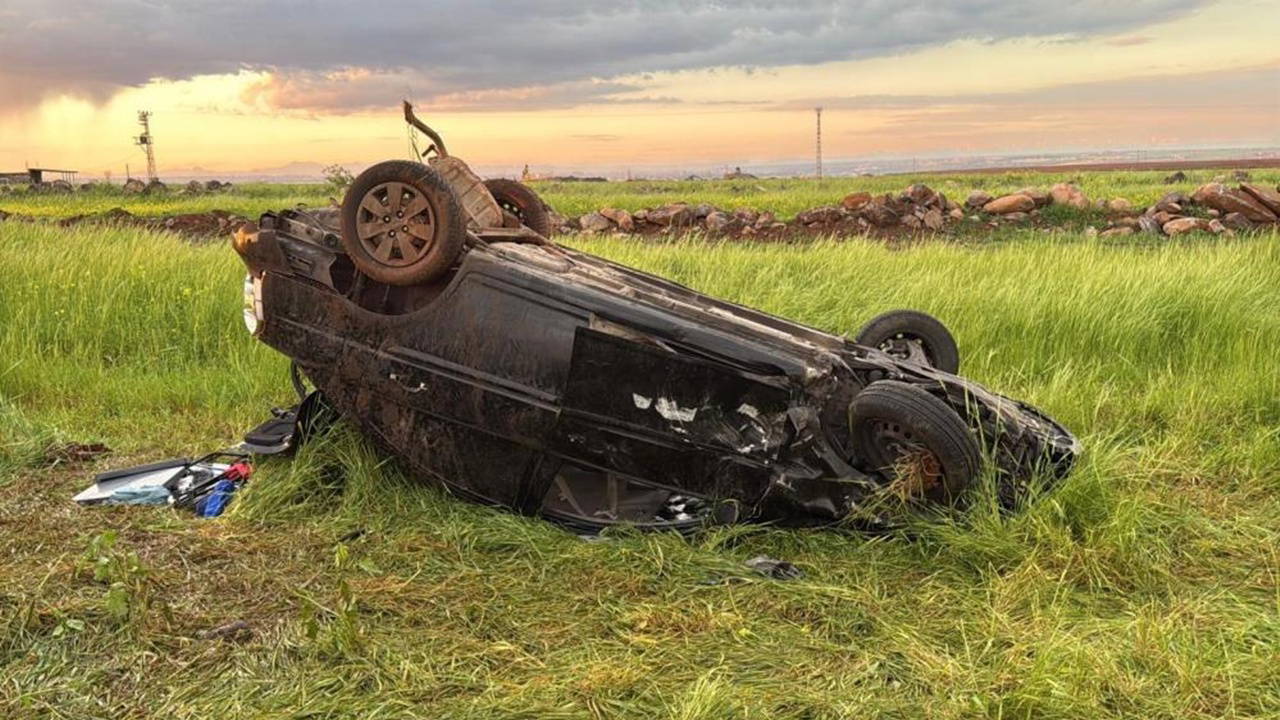 Büyük Kaza: Takla Atan Araçta 10 Kişi Yaralandı