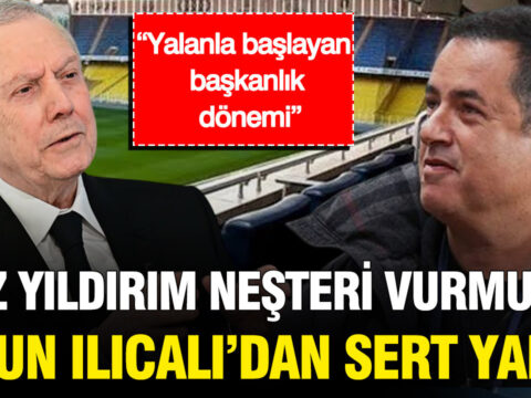 Aziz yildirim nesteri vurmustu acun ilicalidan sert yanit yalanla baslayan baskanlik donemi TfybYMAZ